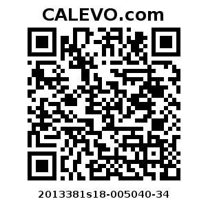 Calevo.com Preisschild 2013381s18-005040-34