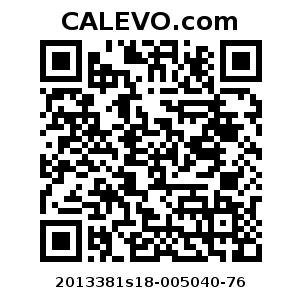 Calevo.com Preisschild 2013381s18-005040-76