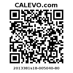 Calevo.com pricetag 2013381s18-005040-80