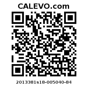 Calevo.com Preisschild 2013381s18-005040-84