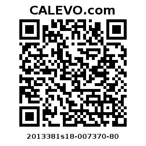 Calevo.com Preisschild 2013381s18-007370-80