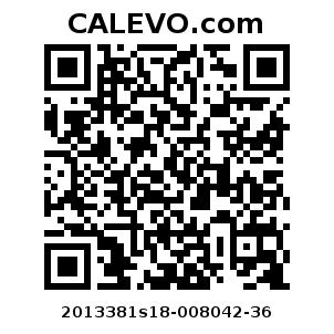 Calevo.com pricetag 2013381s18-008042-36