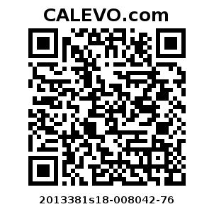 Calevo.com pricetag 2013381s18-008042-76