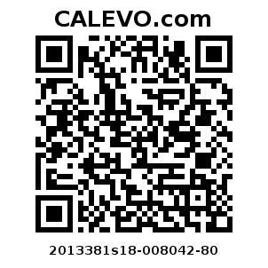 Calevo.com Preisschild 2013381s18-008042-80