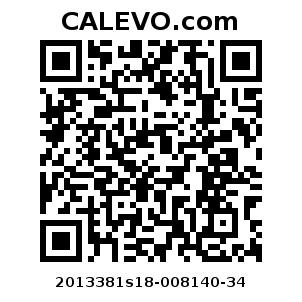 Calevo.com Preisschild 2013381s18-008140-34