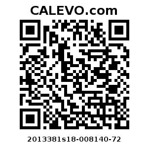 Calevo.com Preisschild 2013381s18-008140-72