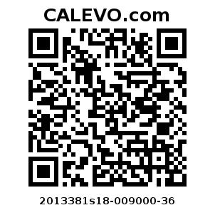 Calevo.com Preisschild 2013381s18-009000-36