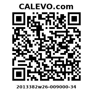 Calevo.com Preisschild 2013382w26-009000-34