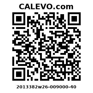 Calevo.com Preisschild 2013382w26-009000-40