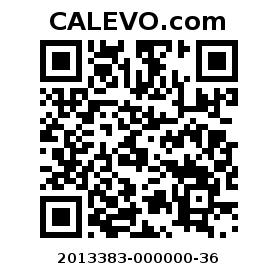 Calevo.com Preisschild 2013383-000000-36