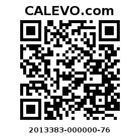 Calevo.com Preisschild 2013383-000000-76
