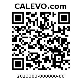 Calevo.com Preisschild 2013383-000000-80