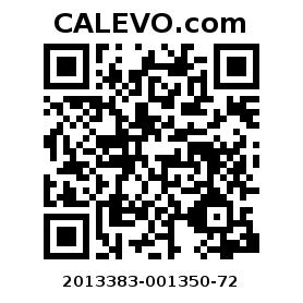 Calevo.com pricetag 2013383-001350-72