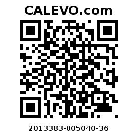 Calevo.com pricetag 2013383-005040-36
