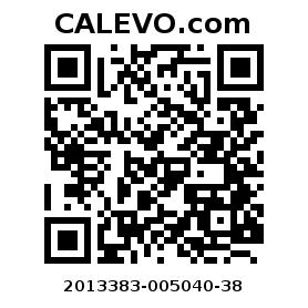 Calevo.com pricetag 2013383-005040-38