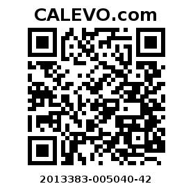 Calevo.com pricetag 2013383-005040-42