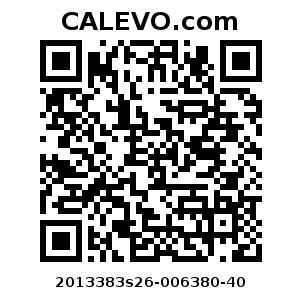 Calevo.com Preisschild 2013383s26-006380-40