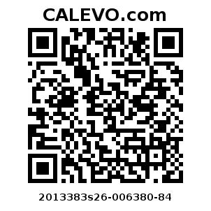 Calevo.com Preisschild 2013383s26-006380-84