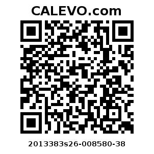 Calevo.com pricetag 2013383s26-008580-38