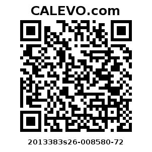 Calevo.com Preisschild 2013383s26-008580-72