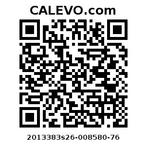 Calevo.com Preisschild 2013383s26-008580-76