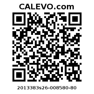 Calevo.com Preisschild 2013383s26-008580-80