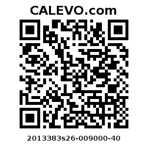 Calevo.com Preisschild 2013383s26-009000-40