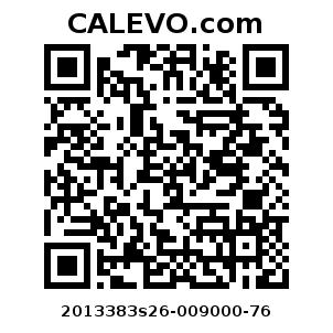 Calevo.com Preisschild 2013383s26-009000-76