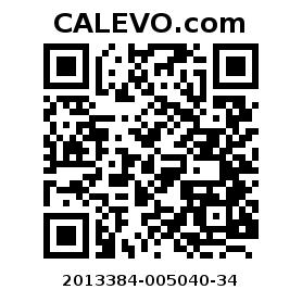 Calevo.com pricetag 2013384-005040-34