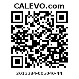 Calevo.com pricetag 2013384-005040-44