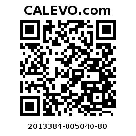 Calevo.com pricetag 2013384-005040-80