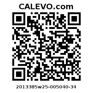 Calevo.com Preisschild 2013385w25-005040-34