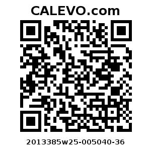 Calevo.com Preisschild 2013385w25-005040-36