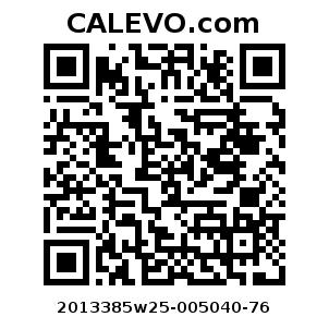Calevo.com Preisschild 2013385w25-005040-76