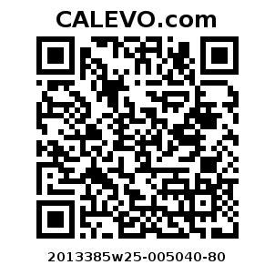 Calevo.com Preisschild 2013385w25-005040-80