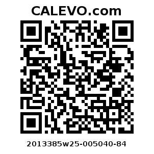 Calevo.com Preisschild 2013385w25-005040-84