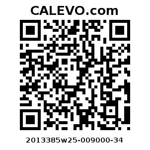 Calevo.com Preisschild 2013385w25-009000-34