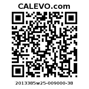 Calevo.com Preisschild 2013385w25-009000-38