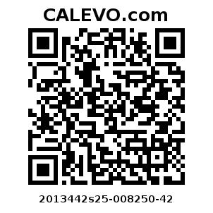 Calevo.com pricetag 2013442s25-008250-42