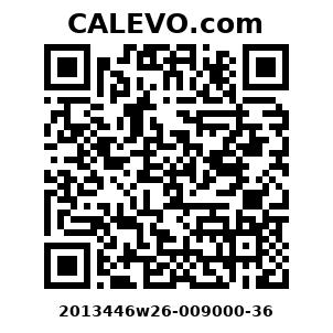 Calevo.com Preisschild 2013446w26-009000-36