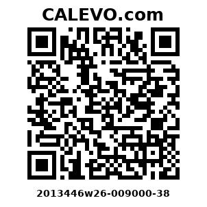 Calevo.com Preisschild 2013446w26-009000-38