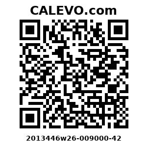 Calevo.com Preisschild 2013446w26-009000-42