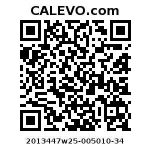 Calevo.com Preisschild 2013447w25-005010-34