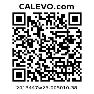 Calevo.com Preisschild 2013447w25-005010-38