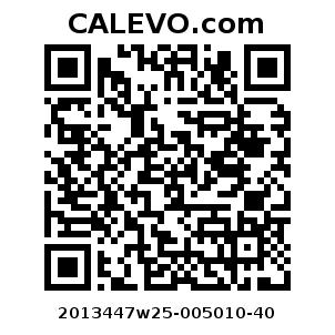 Calevo.com Preisschild 2013447w25-005010-40