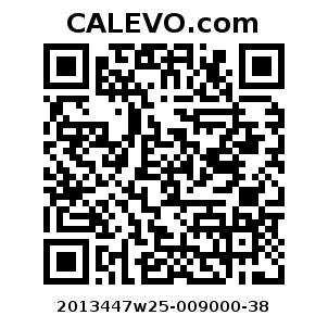 Calevo.com Preisschild 2013447w25-009000-38