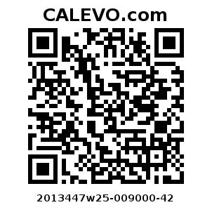 Calevo.com Preisschild 2013447w25-009000-42
