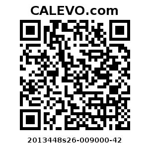 Calevo.com Preisschild 2013448s26-009000-42