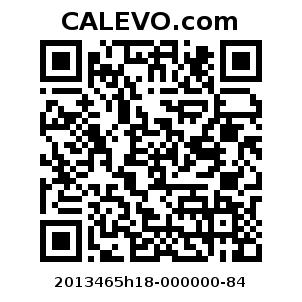 Calevo.com Preisschild 2013465h18-000000-84