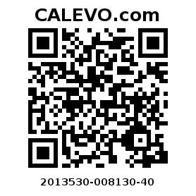 Calevo.com pricetag 2013530-008130-40